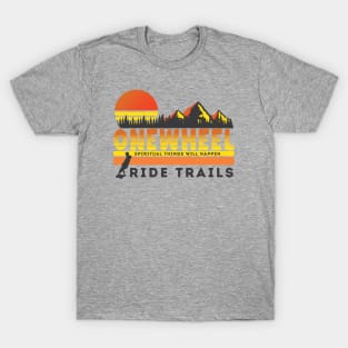 onewheel ride trails T-Shirt